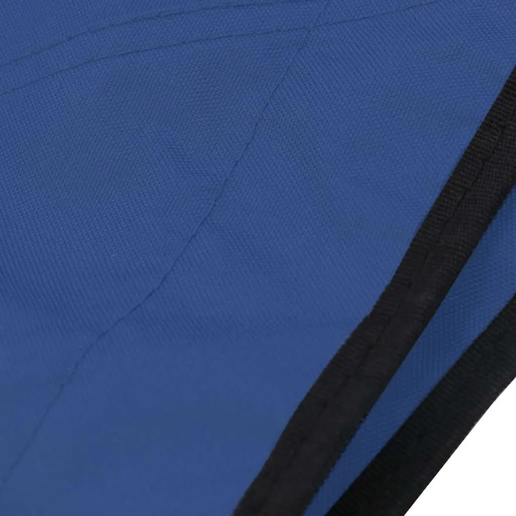 Boat Bimini Top 3 Bow Frame Canopy Sun Shade Adjustable Width Marine Blue