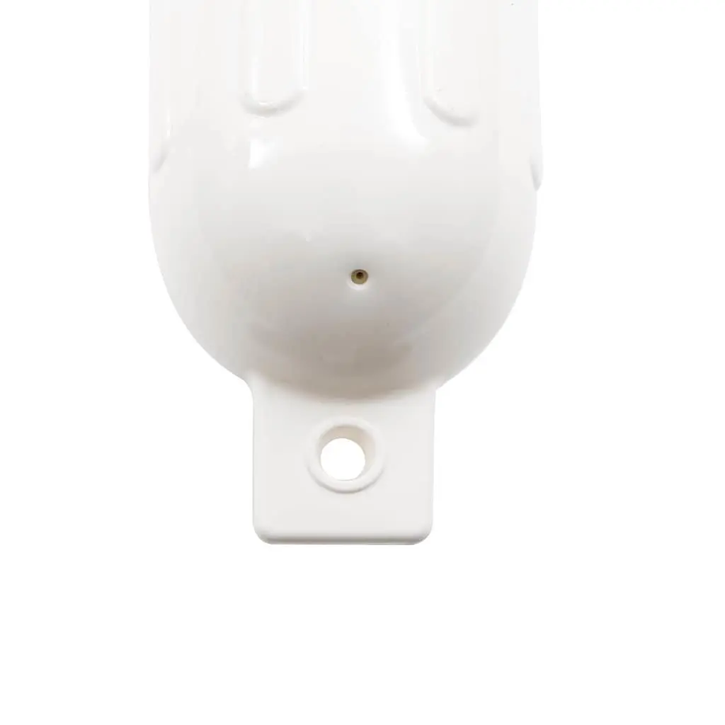 Boat Fenders Inflatable White 51x14 cm 4 Piece Mooring Protection