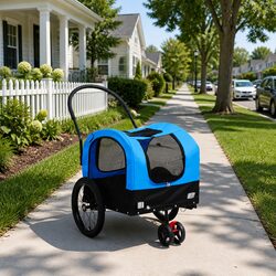 Join the Fun with This 2-in-1 Pet Bike Trailer