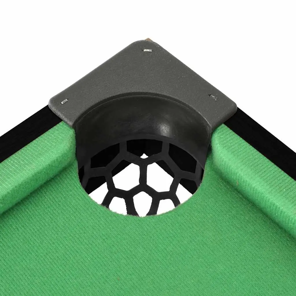 Mini Pool Table Portable Tabletop Billiards Game Set 92x52x19cm