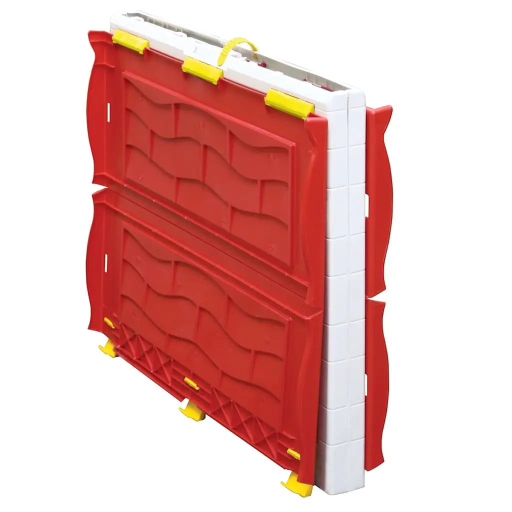 Kids Foldable Playhouse Cottage Multicolour Portable Size
