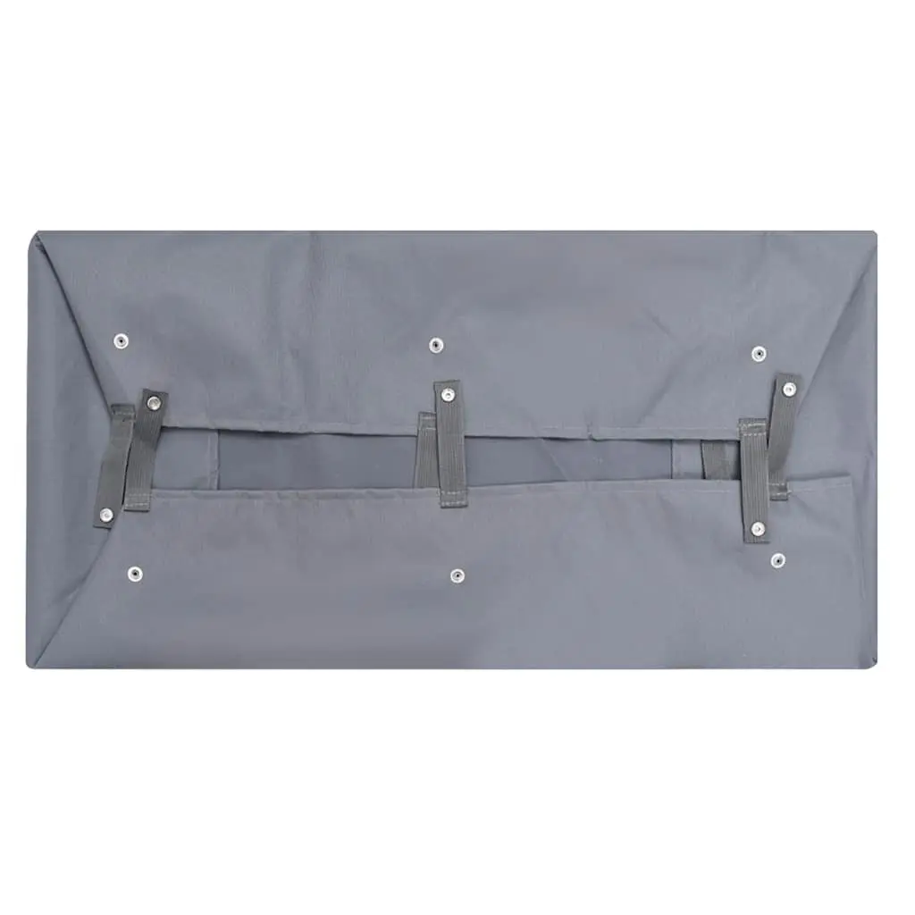Utility Wagon Liner Weatherproof Fabric Grey 81x41x21cm