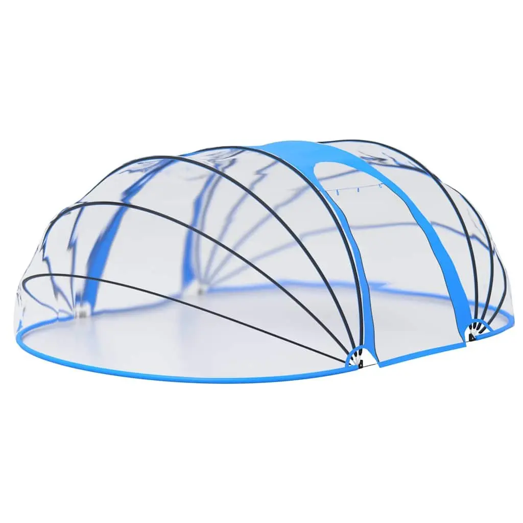 Pool Dome Shelter Cover Oval 530x410x210cm Sunshade Enclosure Accessory