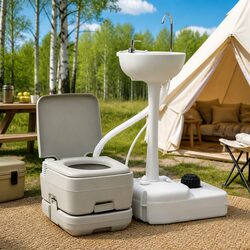 Your Camping Toilet & Handwash Station Solution