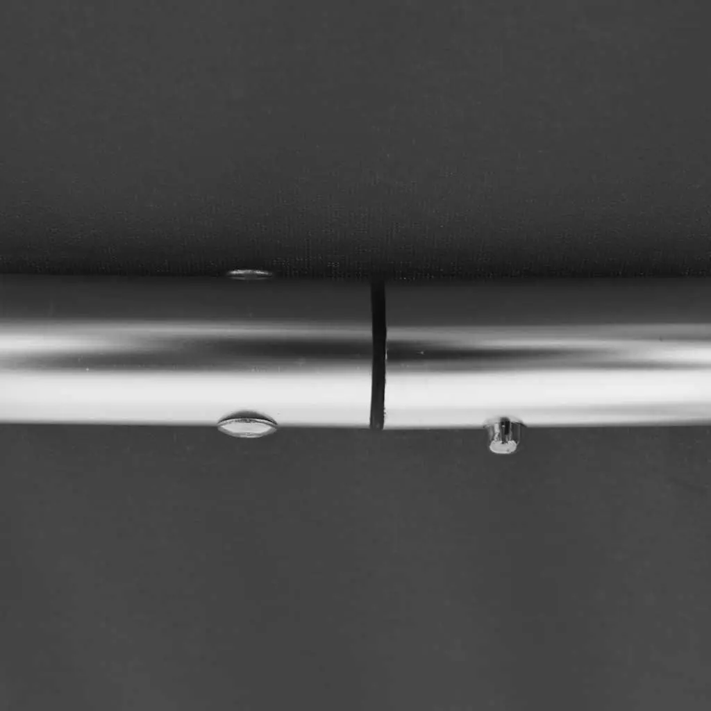 3 Bow Bimini Top Boat Canopy Anthracite Adjustable Width 137 cm
