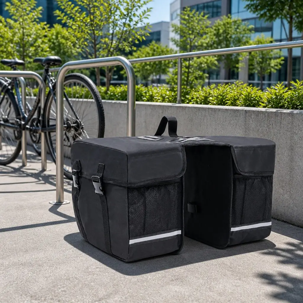 Double Bicycle Pannier Bag 35L