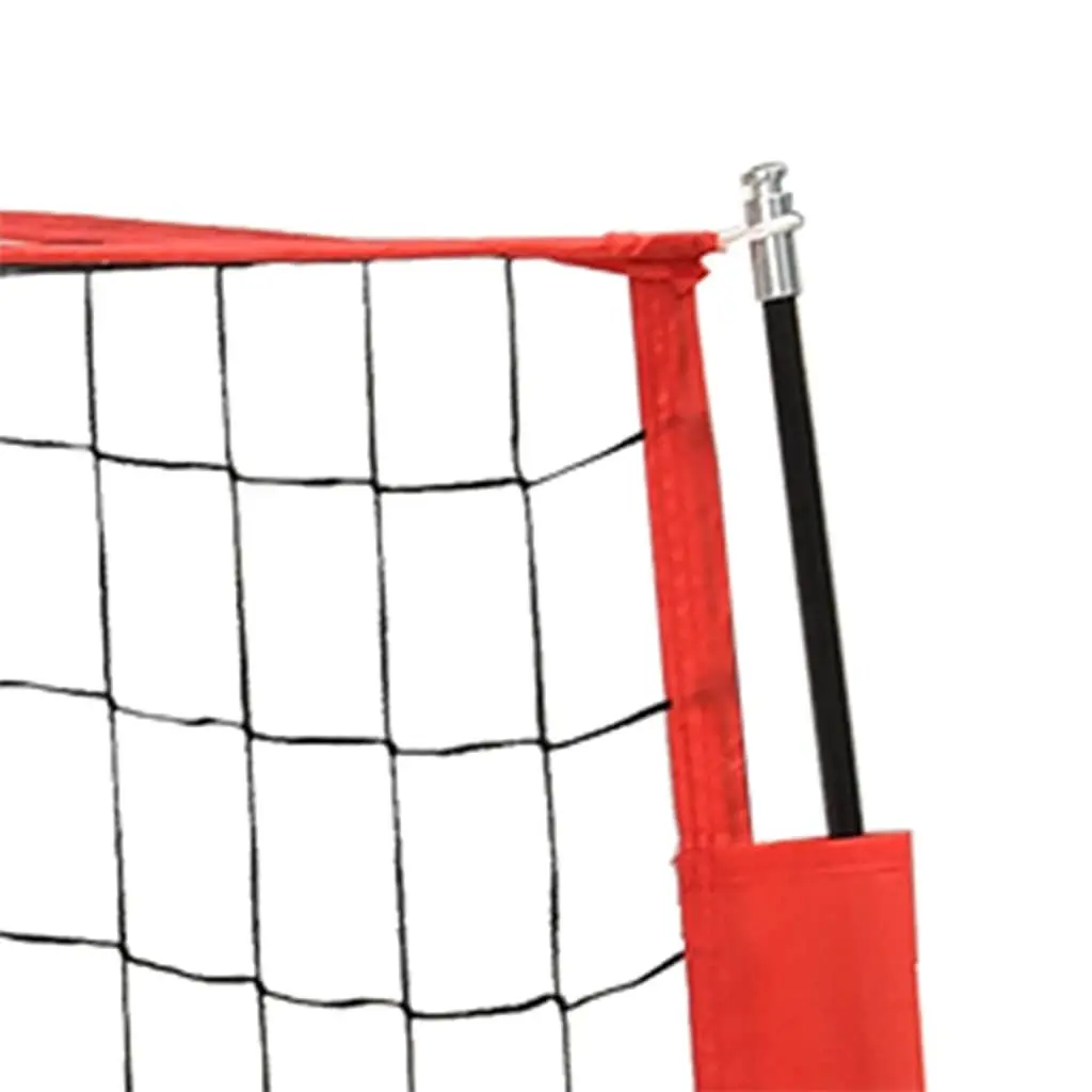 Portable Foldable Soccer Goal Football Training Net Black Backyard Practice