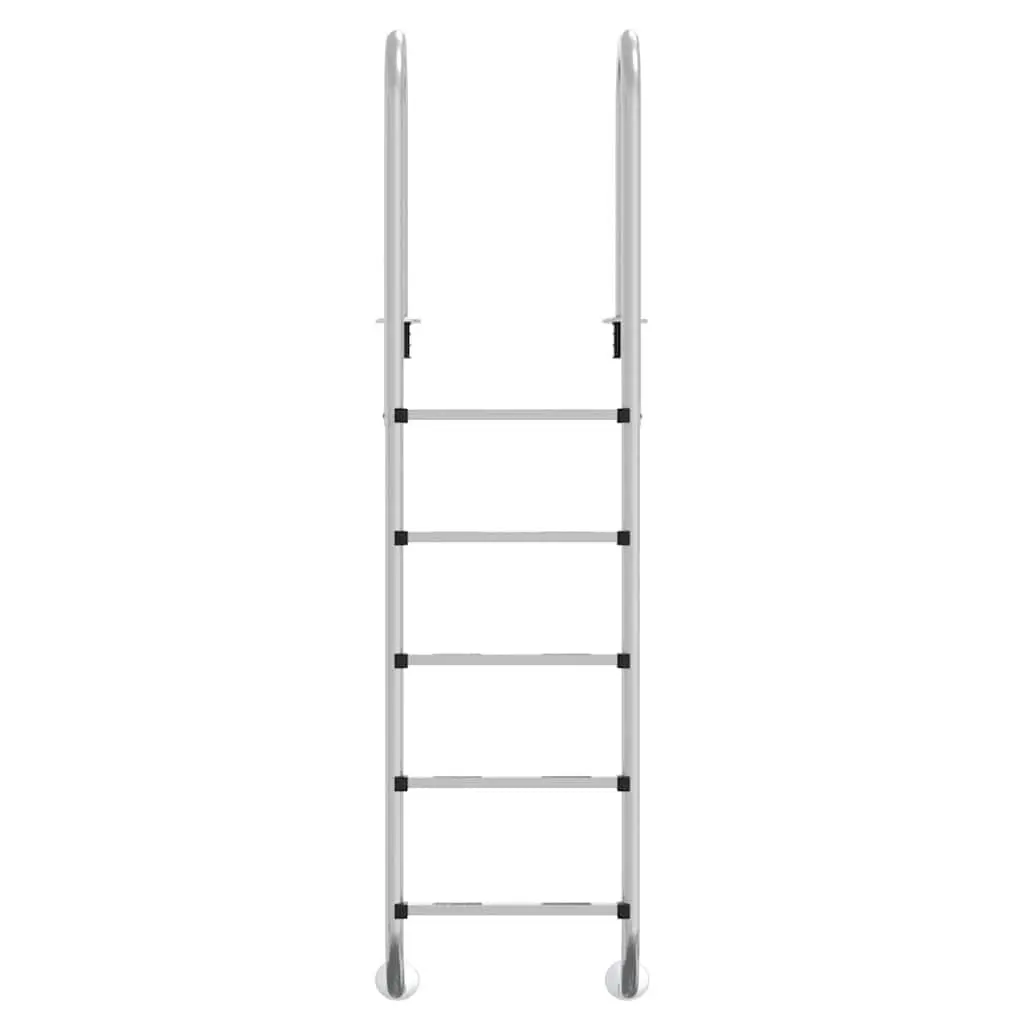 Pool Ladder Stainless Steel Non-Slip 54x38x211cm Swimming Steps