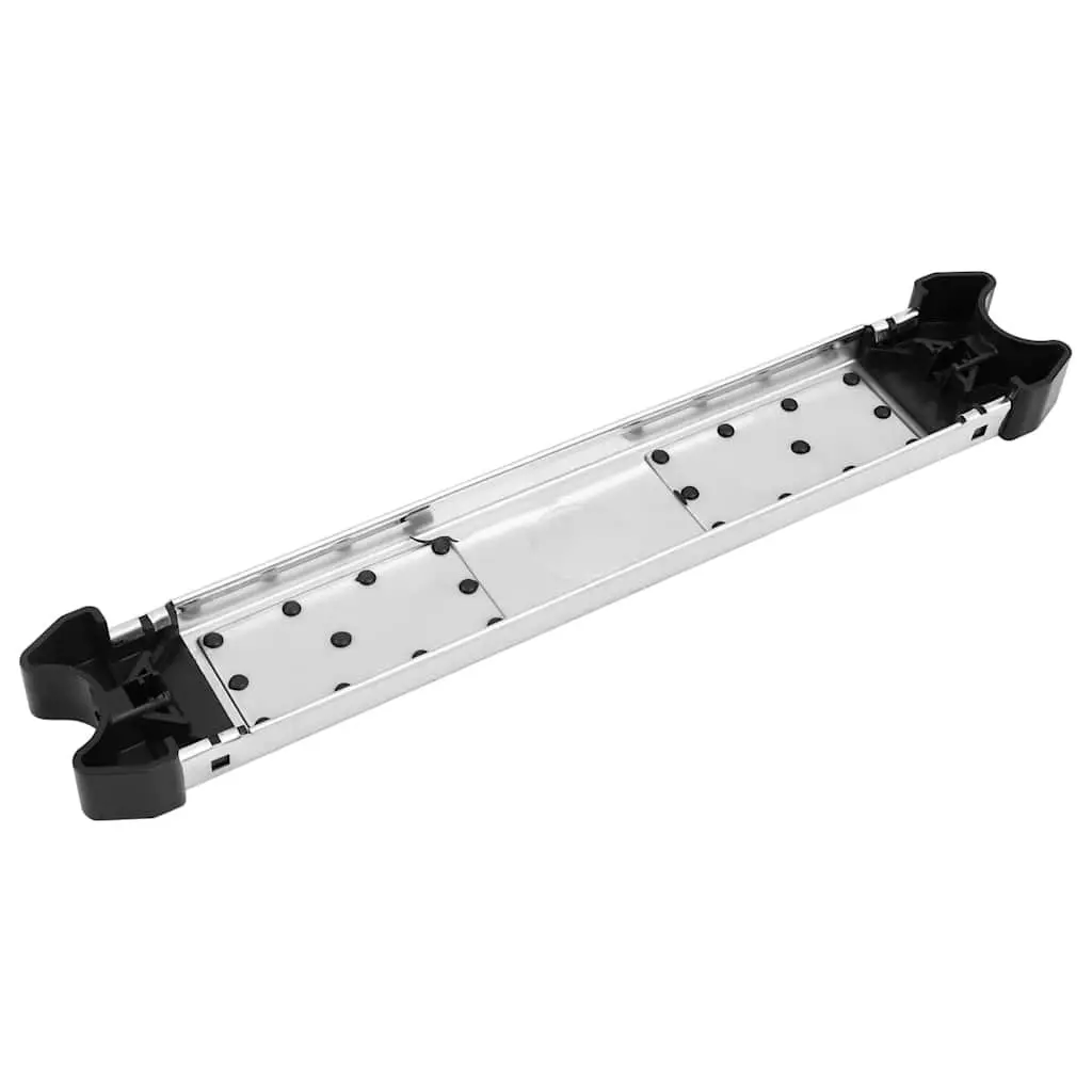 Pool Ladder Step Anti-skid Silver Stainless Steel 50x9x3.5 cm