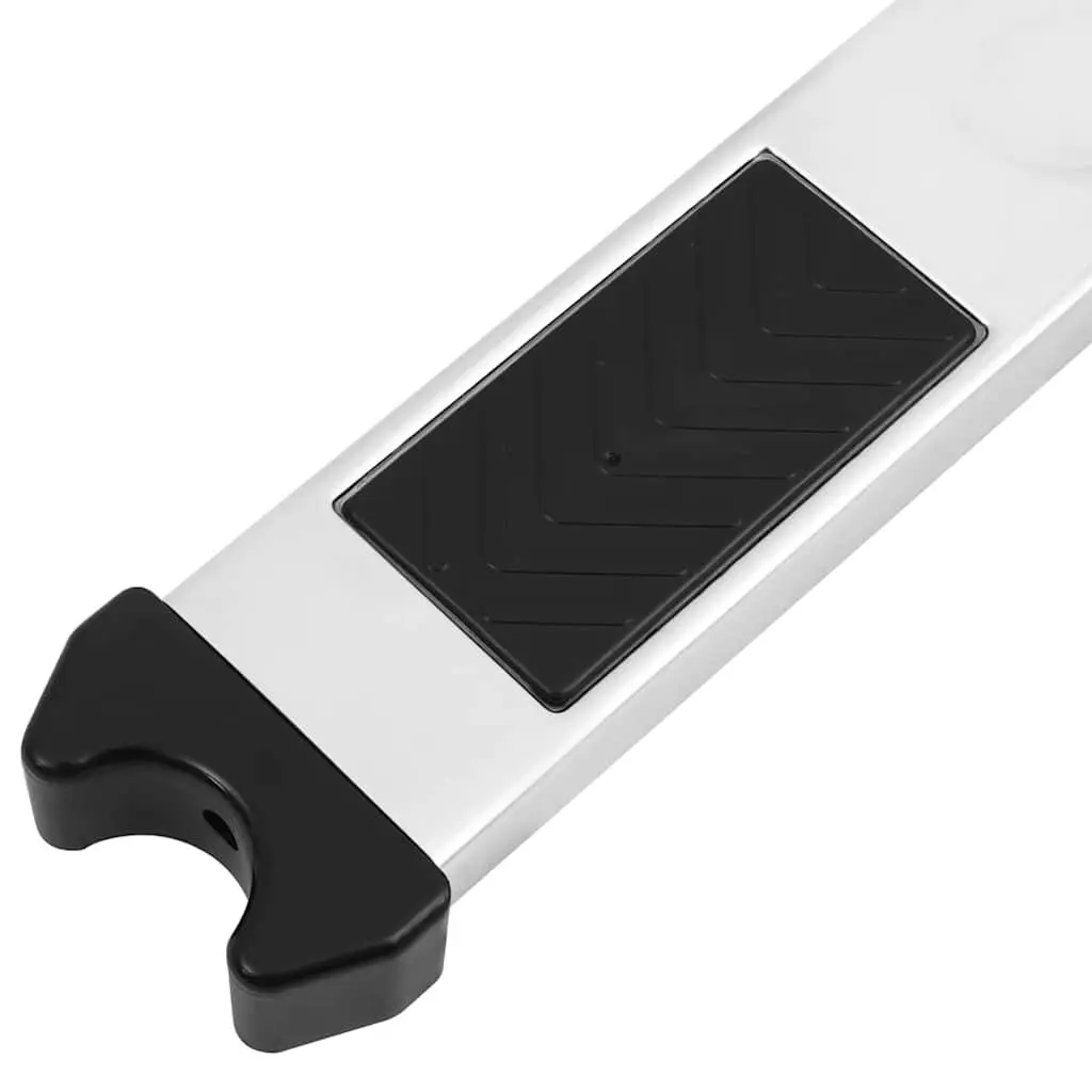 Pool Ladder Step Anti-skid Silver Stainless Steel 50x9x3.5 cm