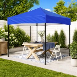 Friendly and Functional Blue Folding Tent 2x2 m