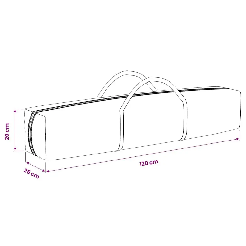 Folding Party Tent UV Resistant 2x2m Anthracite Outdoor Gazebo Canopy with Sidewalls
