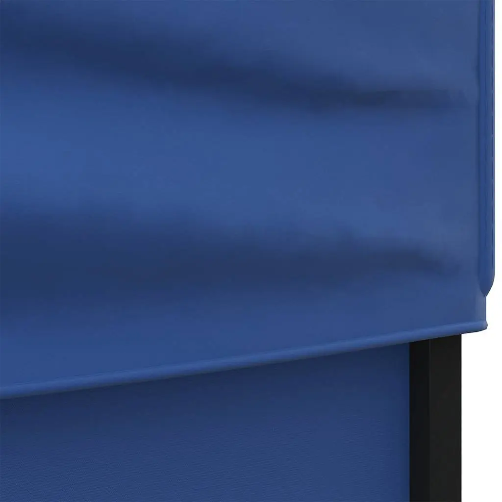 Folding Party Tent Blue 2x2m with Sidewalls Outdoor Canopy Gazebo