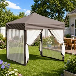 Welcoming 2x2m Folding Tent for Your Outdoor Celebrations