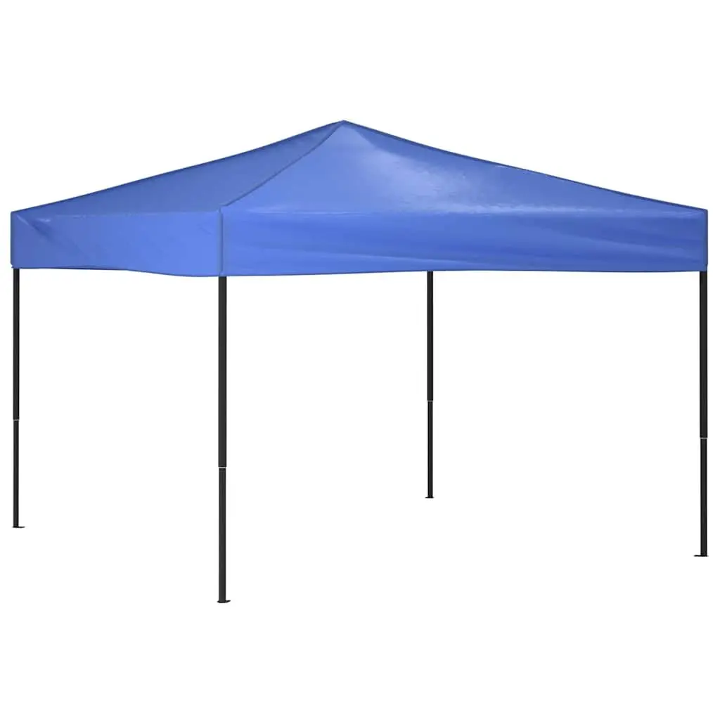 Folding Tent Blue 3x3m Outdoor Canopy Gazebo Garden Shelter