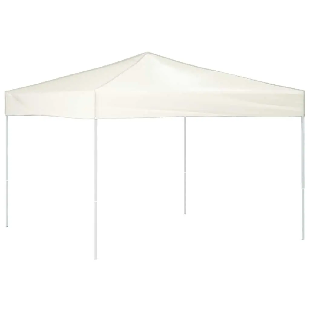 Folding Party Tent Cream 3x3m Outdoor Gazebo Canopy Portable