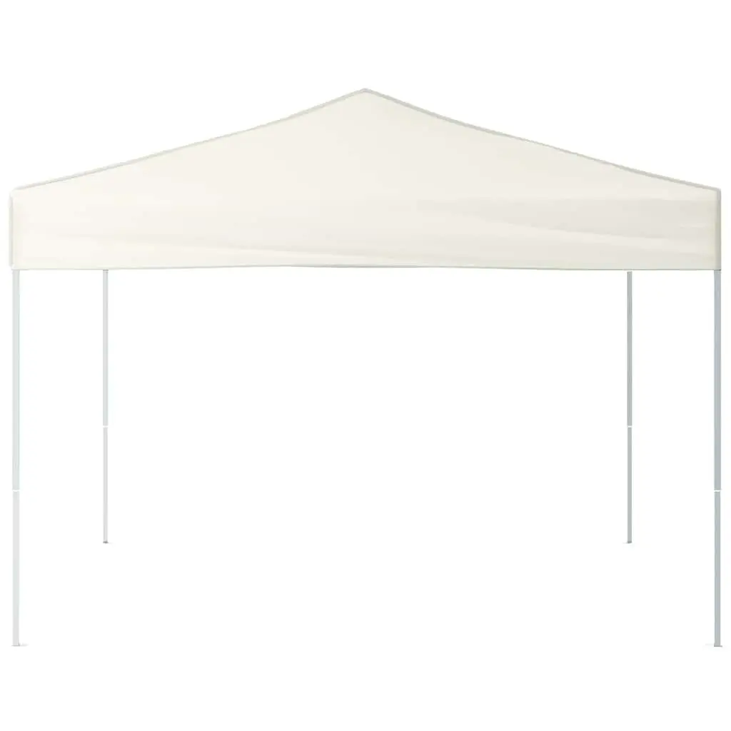 Folding Party Tent Cream 3x3m Outdoor Gazebo Canopy Portable
