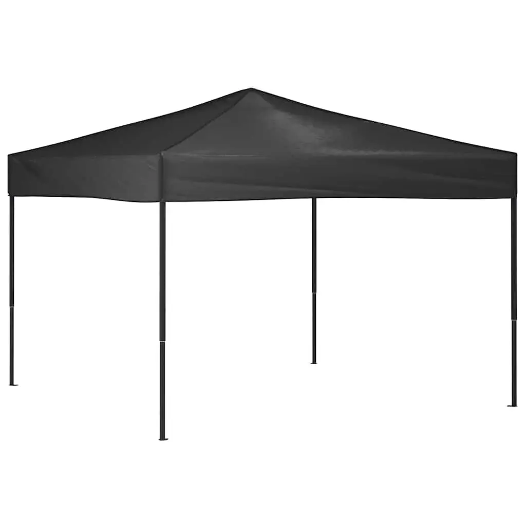 Outdoor Gazebo Folding Tent 3x3m Anthracite UV Water Resistant Compact Canopy