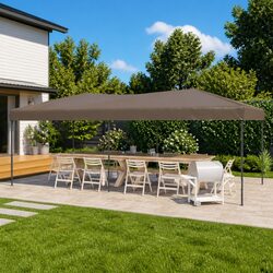 Your Go-To Taupe Folding Tent for Outdoor Gatherings