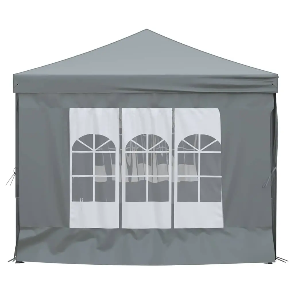 Folding Party Tent with Sidewalls Anthracite 3x6 m Outdoor Canopy