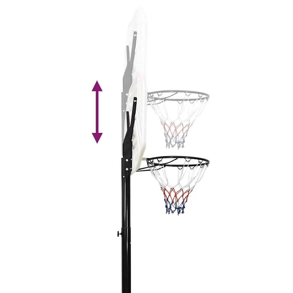 Basketball Hoop Adjustable Height 258-363cm Portable Indoor Outdoor
