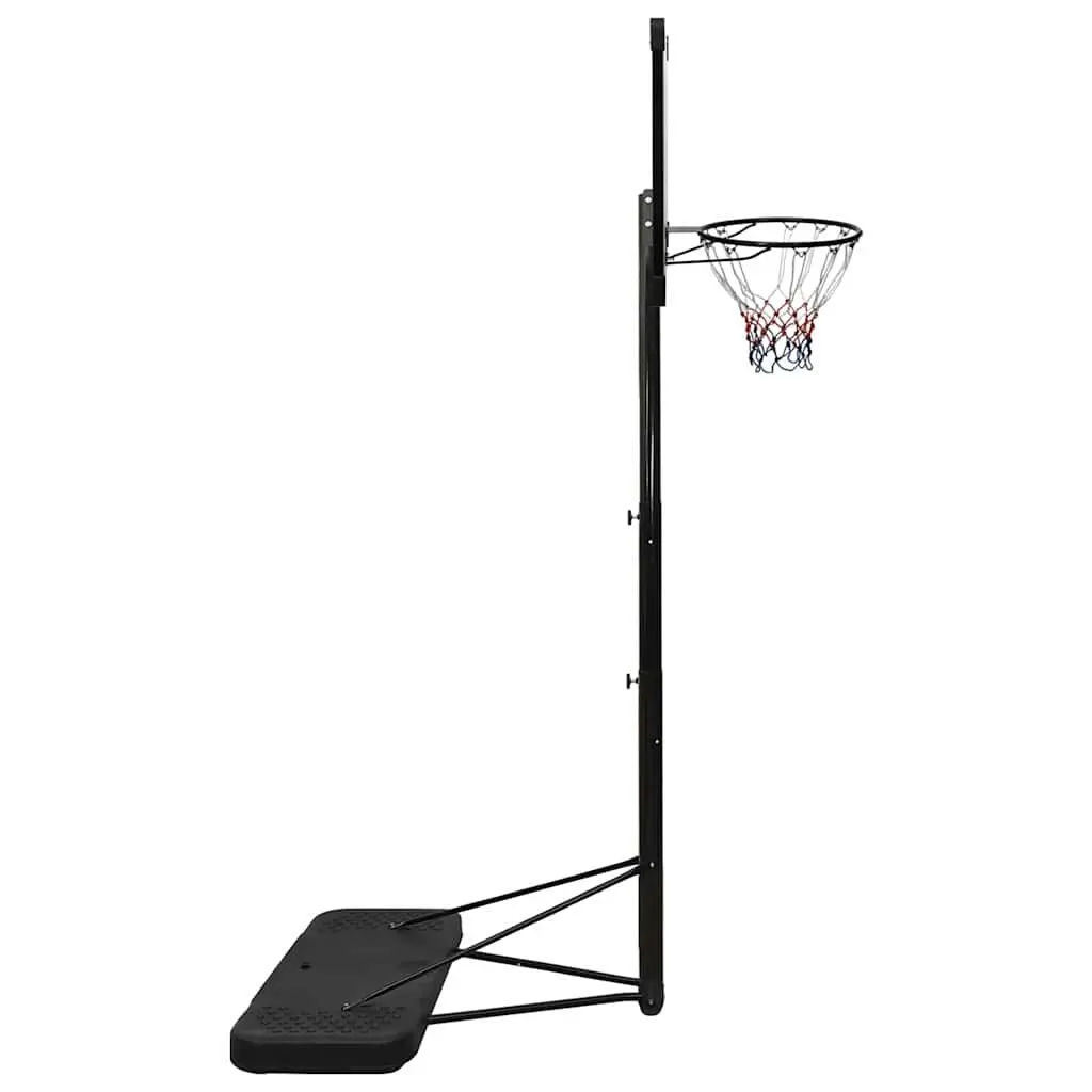 Basketball Hoop Stand Adjustable Transparent Polycarbonate 256-361cm