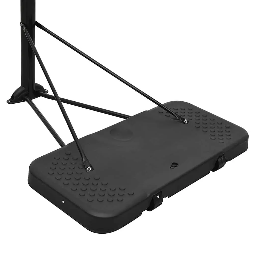 Basketball Hoop Stand Adjustable Transparent Polycarbonate 256-361cm