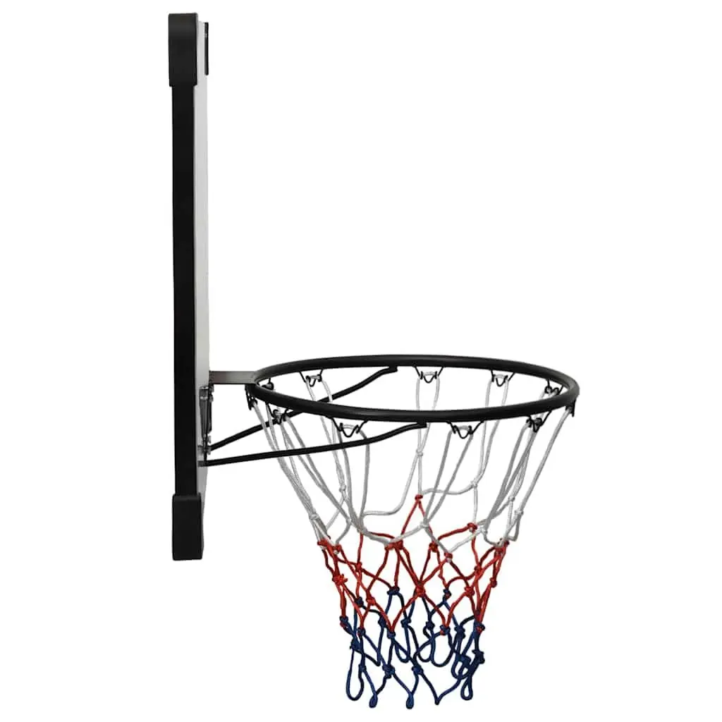 Polycarbonate Basketball Backboard Transparent 90x60cm Wall-Mounted