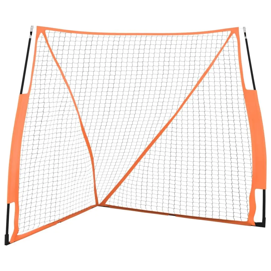 Baseball Net Portable Training Aid Steel Frame Polyester 183cm