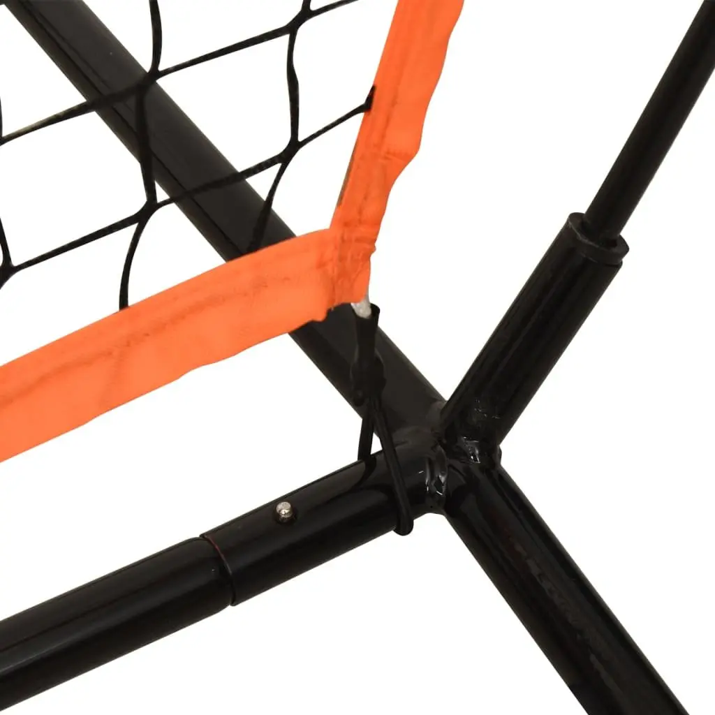 Baseball Practice Net Portable Training Aid Steel Frame Backyard Garden Softball