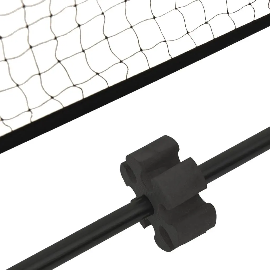 Tennis Net Polyester Black Red Outdoor Backyard Garden Practice Training