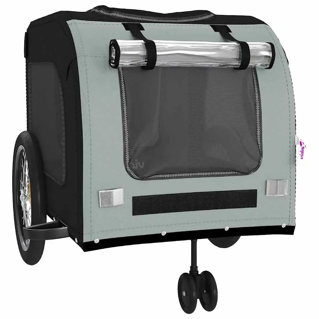 Pet Bike Trailer Bicycle Cargo Carrier Dog Cat Stroller Tow Behind Attachment