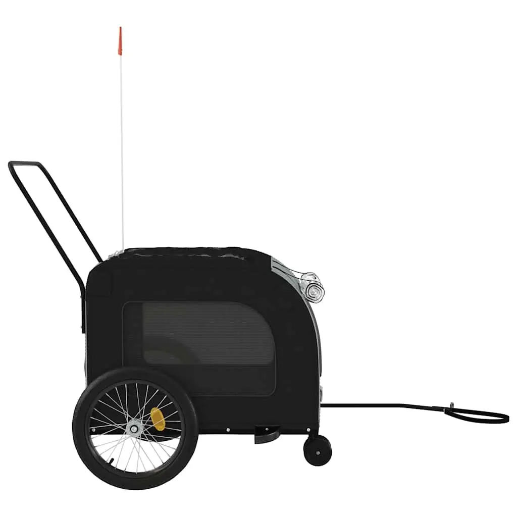 Pet Bike Trailer Bicycle Cargo Carrier Dog Cat Stroller Tow Behind Attachment