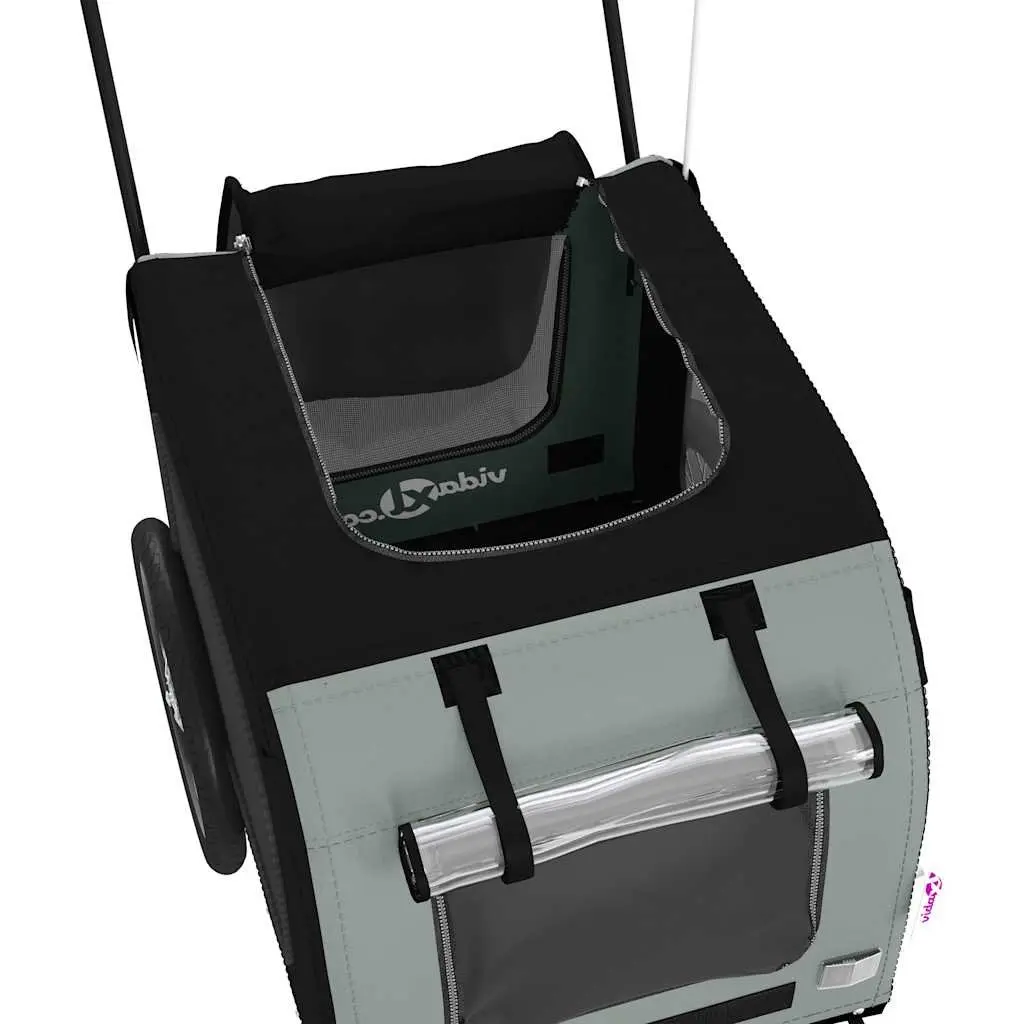 Pet Bike Trailer Bicycle Cargo Carrier Dog Cat Stroller Tow Behind Attachment
