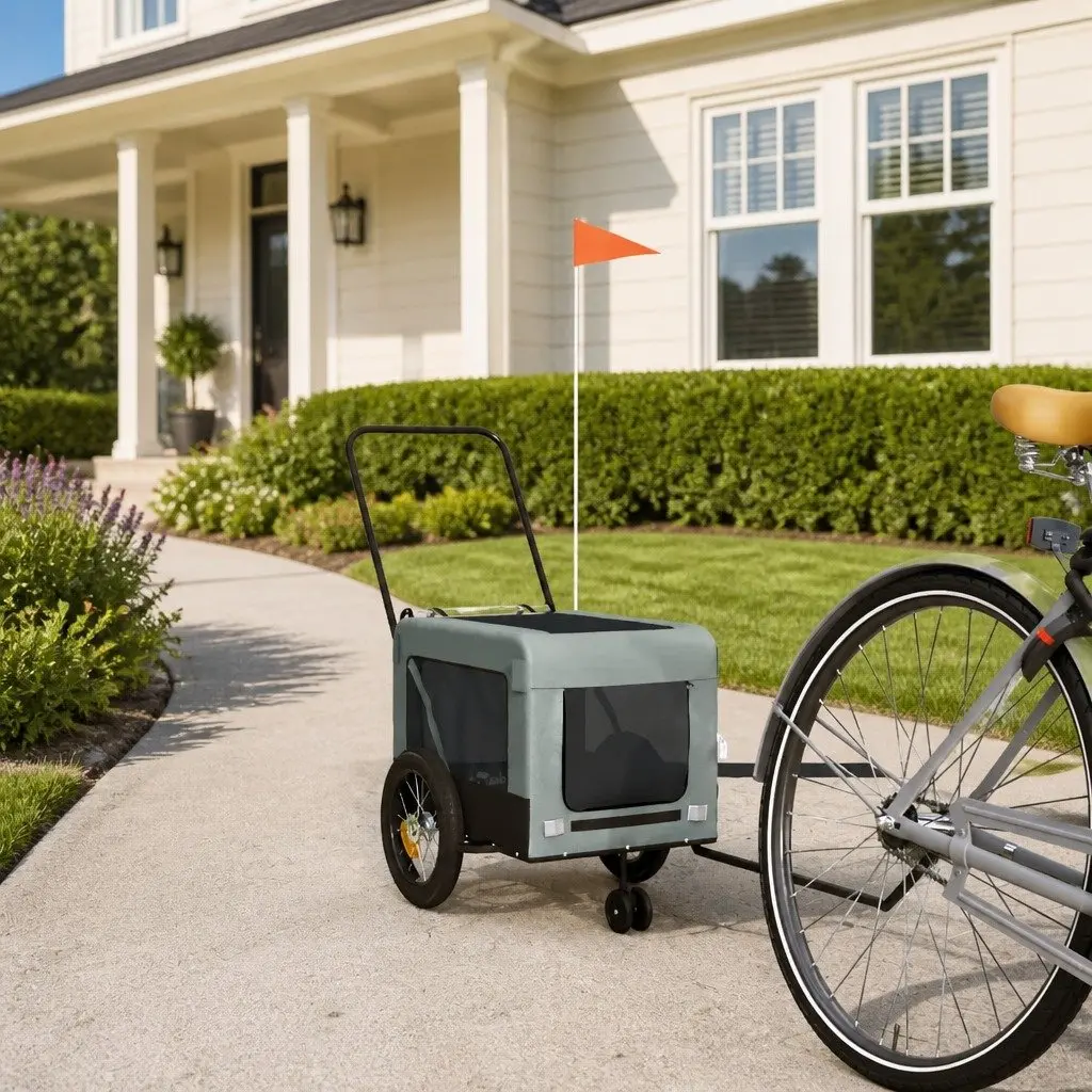 Pet in This Bike Trailer