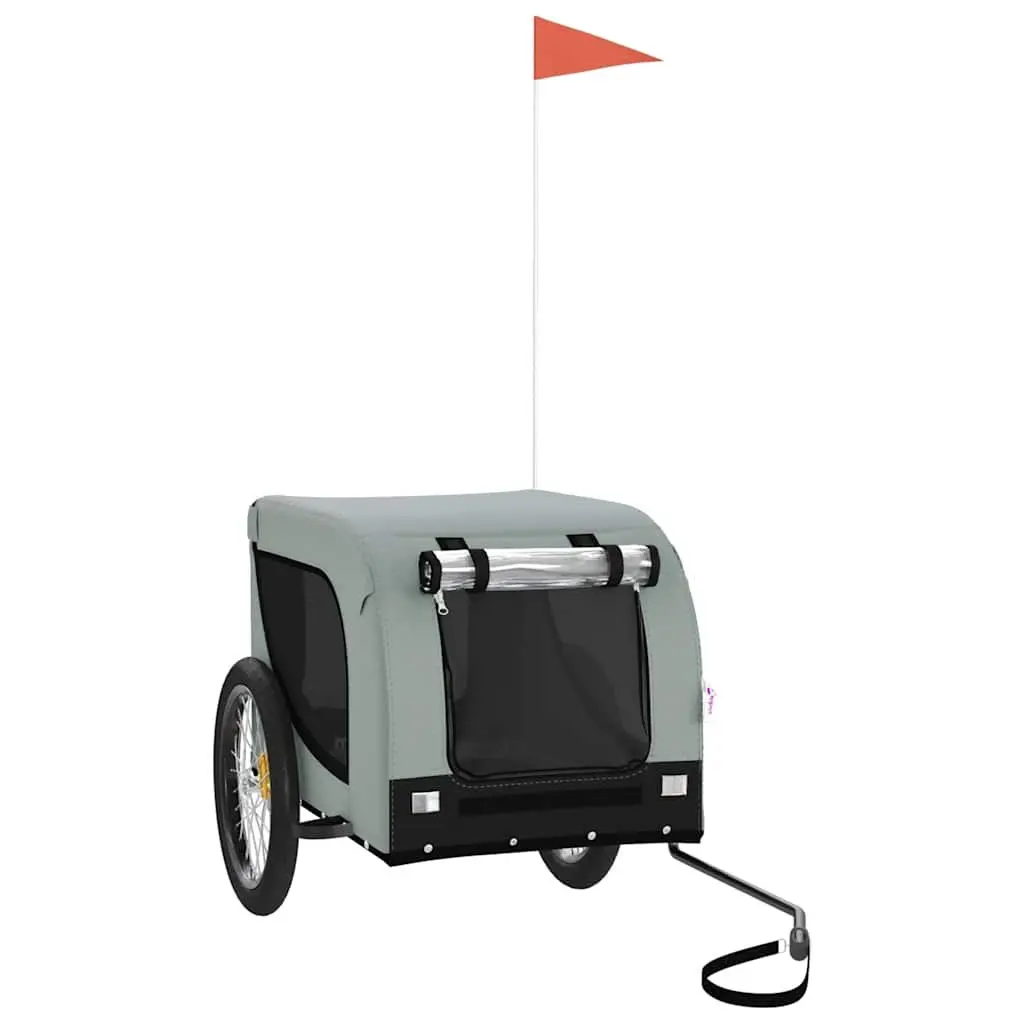 Pet Bike Trailer Oxford Fabric Small Dog Bicycle Attachment