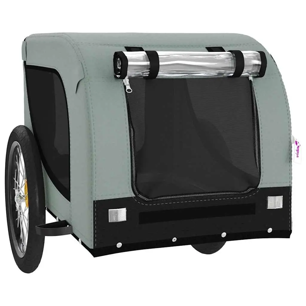 Pet Bike Trailer Oxford Fabric Small Dog Bicycle Attachment