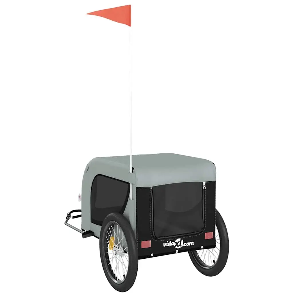 Pet Bike Trailer Oxford Fabric Small Dog Bicycle Attachment