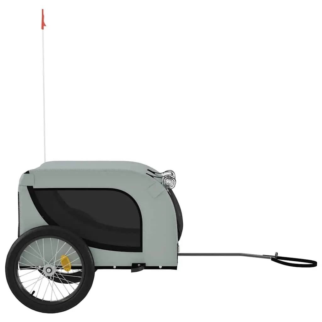 Pet Bike Trailer Oxford Fabric Small Dog Bicycle Attachment