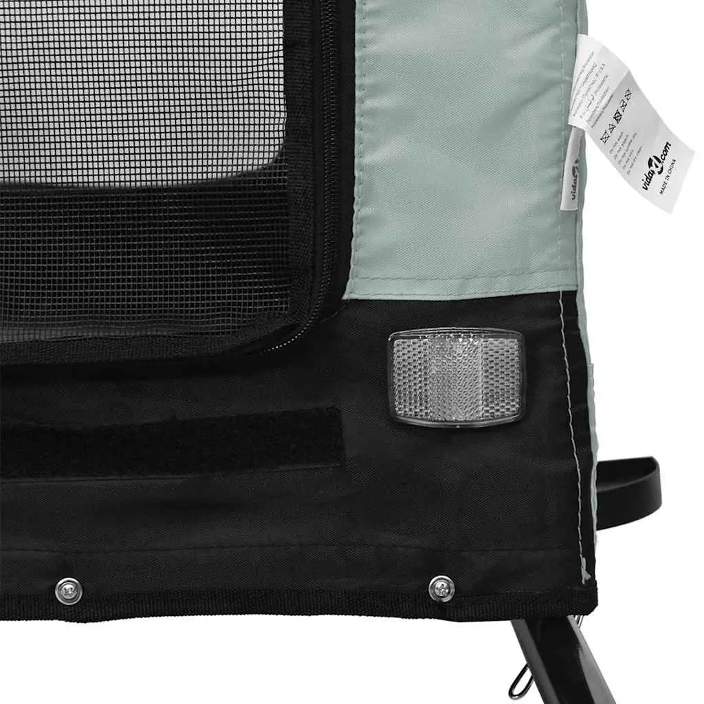 Pet Bike Trailer Oxford Fabric Small Dog Bicycle Attachment