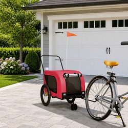 Join the Fun with This Pet Bike Trailer