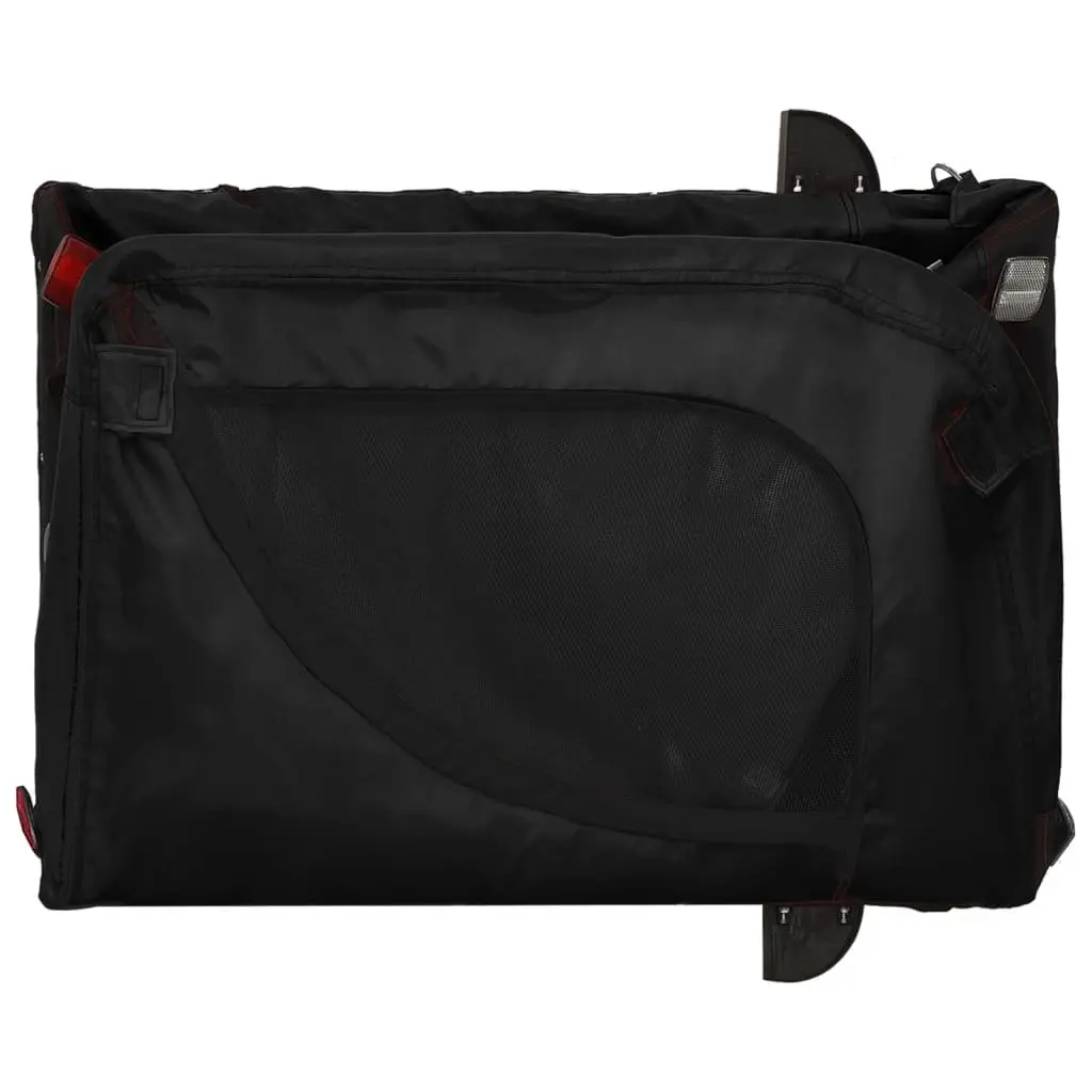 Pet Bike Trailer Black Carrier Cycle Attachment Small Dogs Pets Outdoor Travel