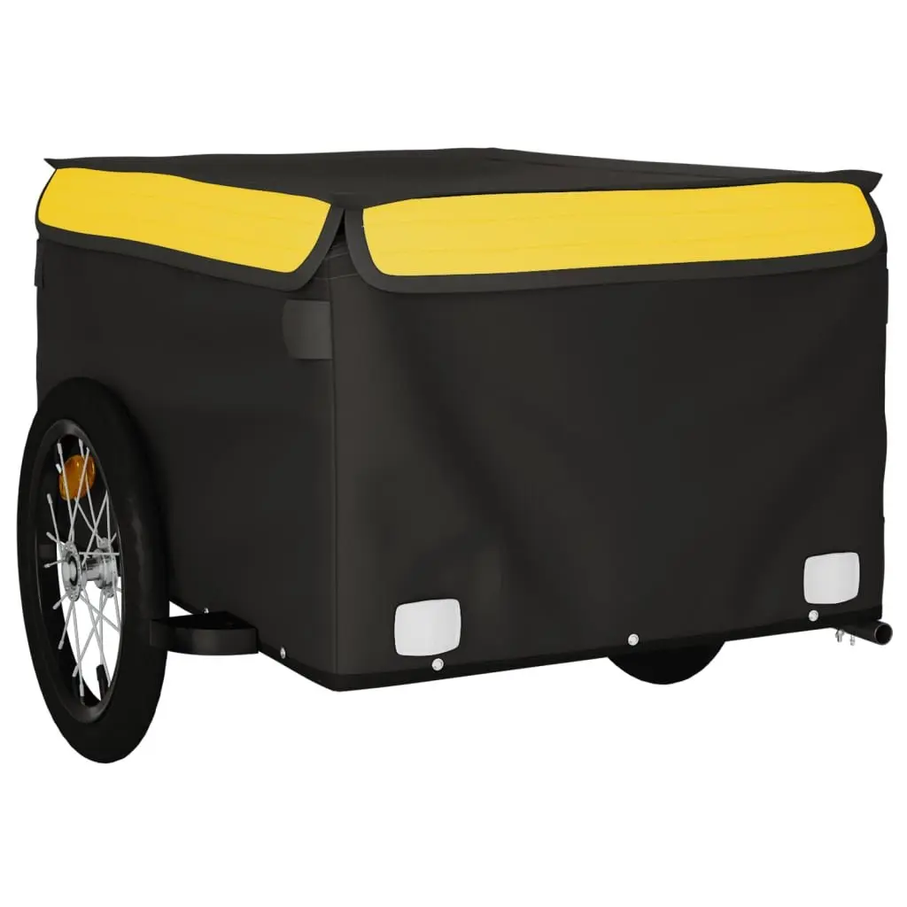 Bike Trailer Heavy Duty Iron Cart 45kg Load Capacity