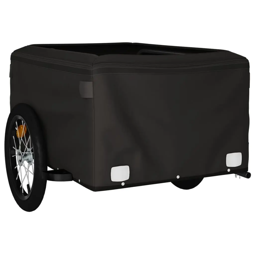 Bike Trailer Heavy Duty Iron Cart 45kg Load Capacity
