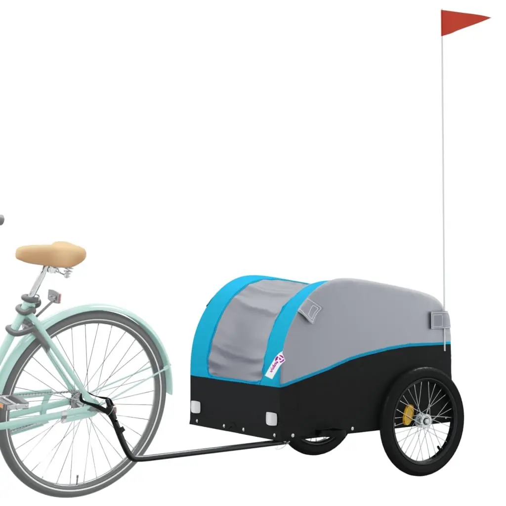 Bicycle Cargo Trailer Heavy Duty 45kg Load Capacity Bike Cart Tow Bar Safety