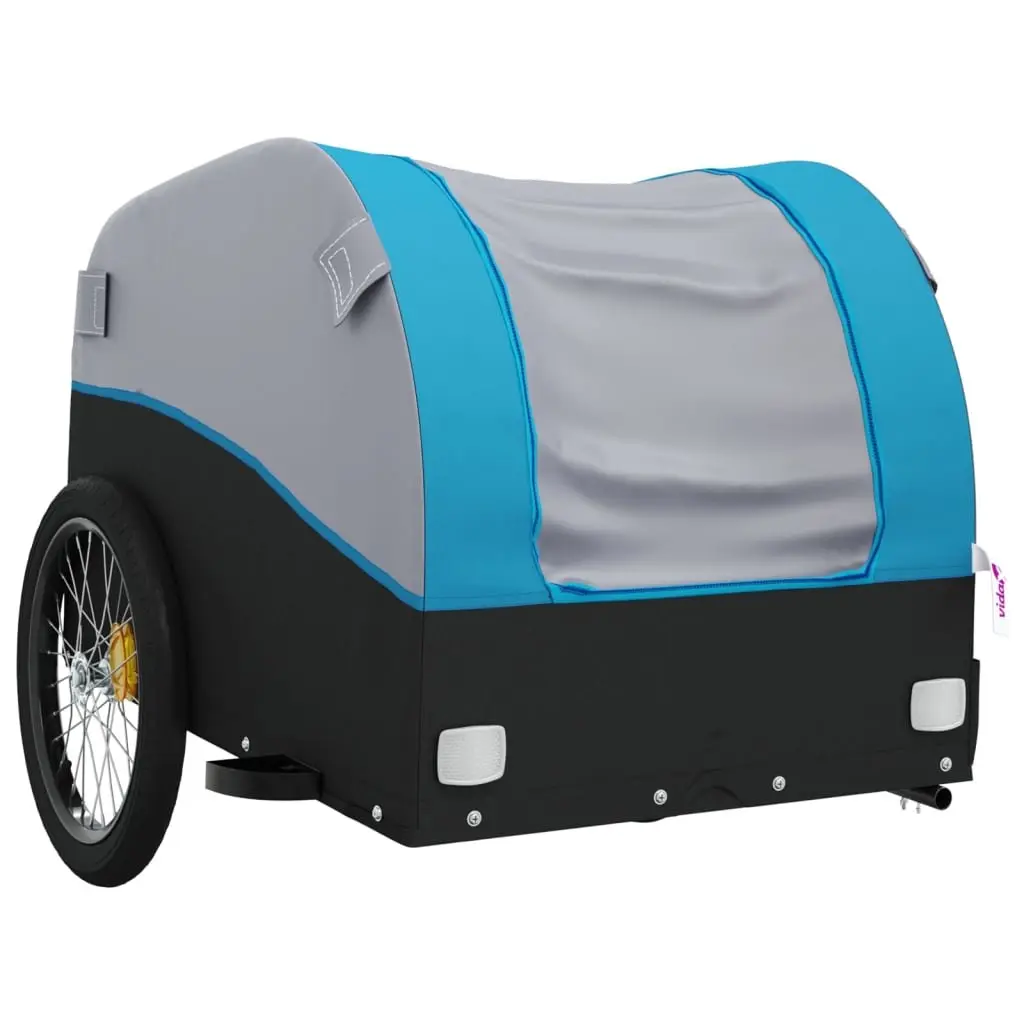 Bicycle Cargo Trailer Heavy Duty 45kg Load Capacity Bike Cart Tow Bar Safety