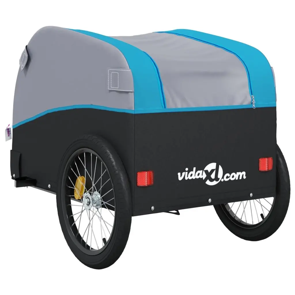 Bicycle Cargo Trailer Heavy Duty 45kg Load Capacity Bike Cart Tow Bar Safety