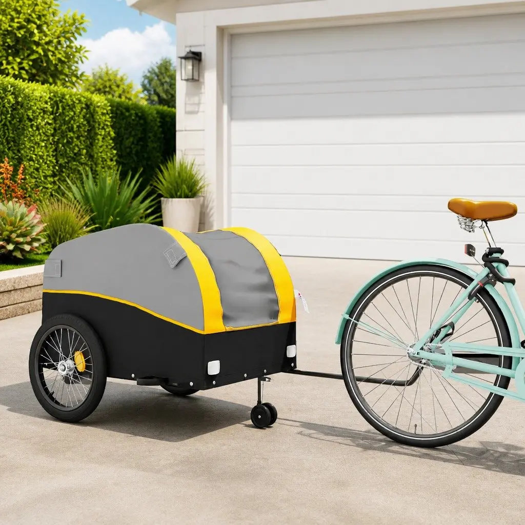 Yellow Bike Trailer
