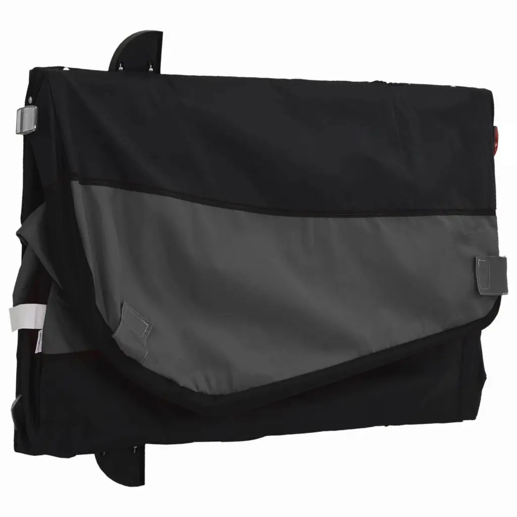 Black Bike Trailer for Cargo Hauling