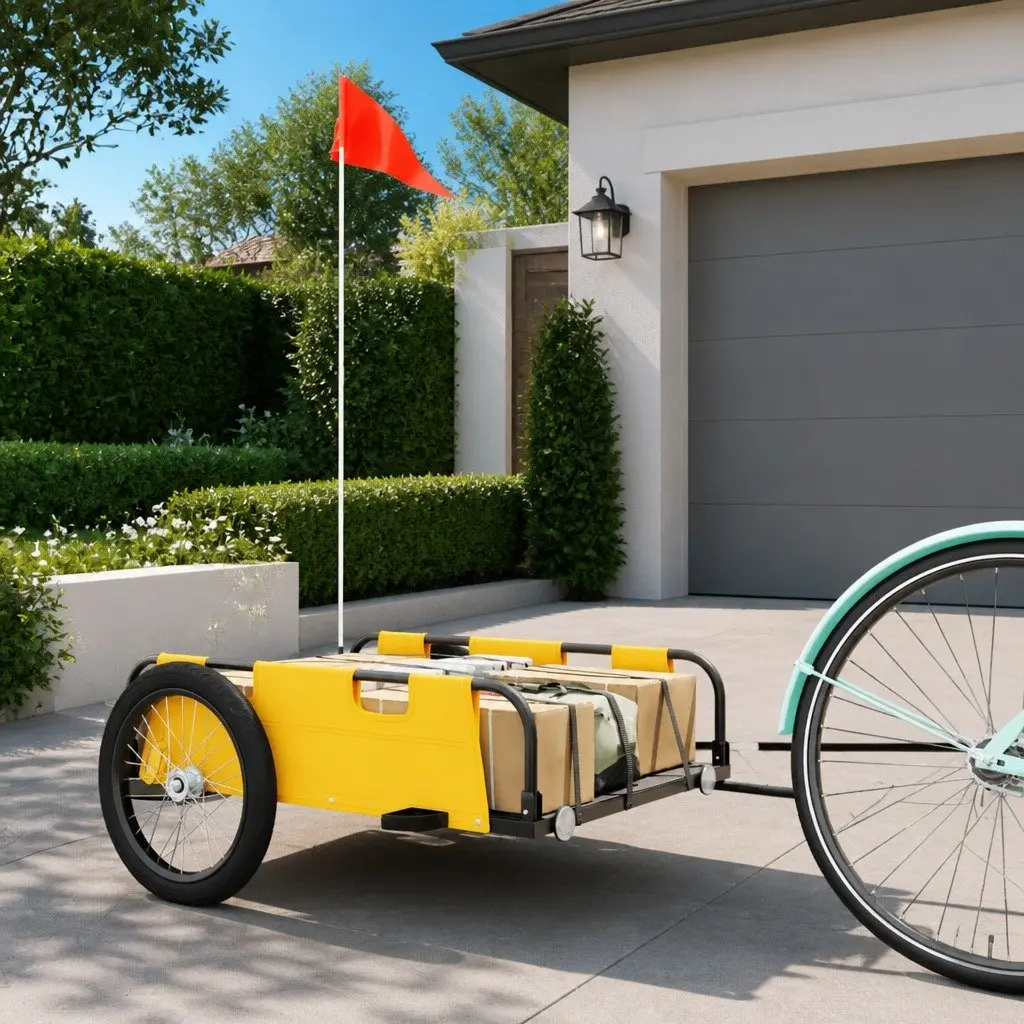 Yellow Bike Trailer for Transport